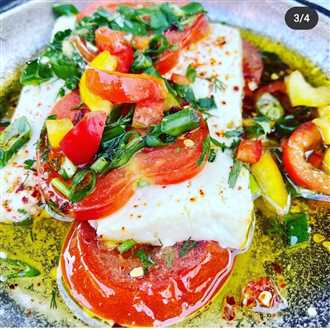 Feta gegrillt