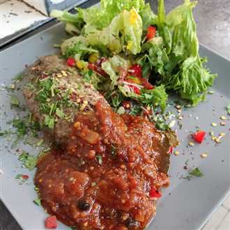 Hacksteak gemischt